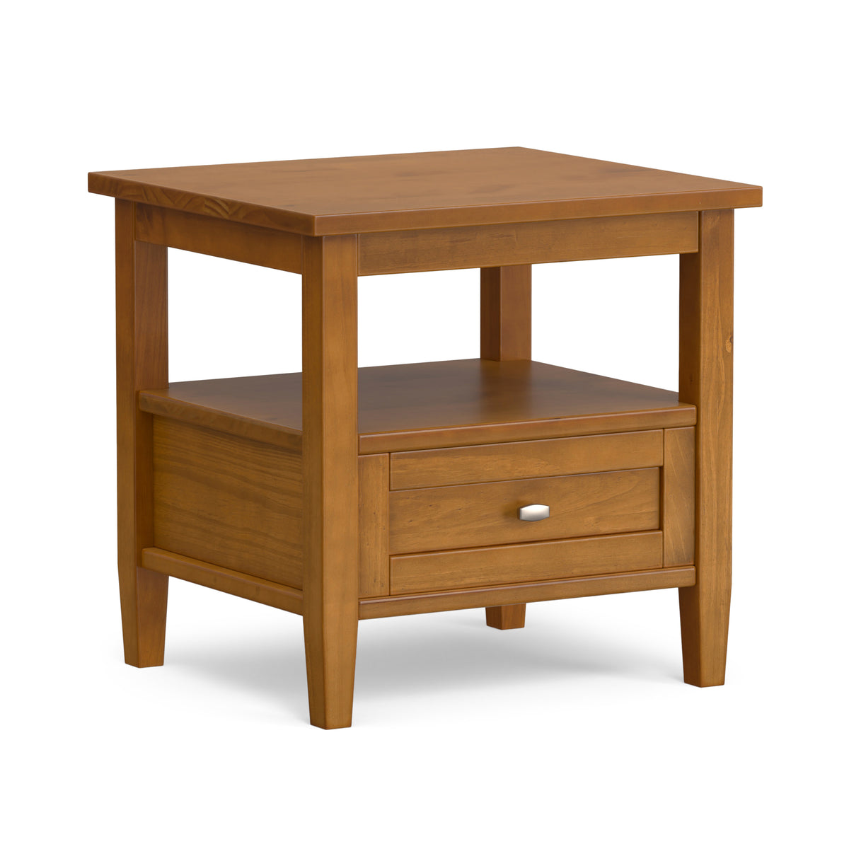 Light Golden Brown | Warm Shaker End Table