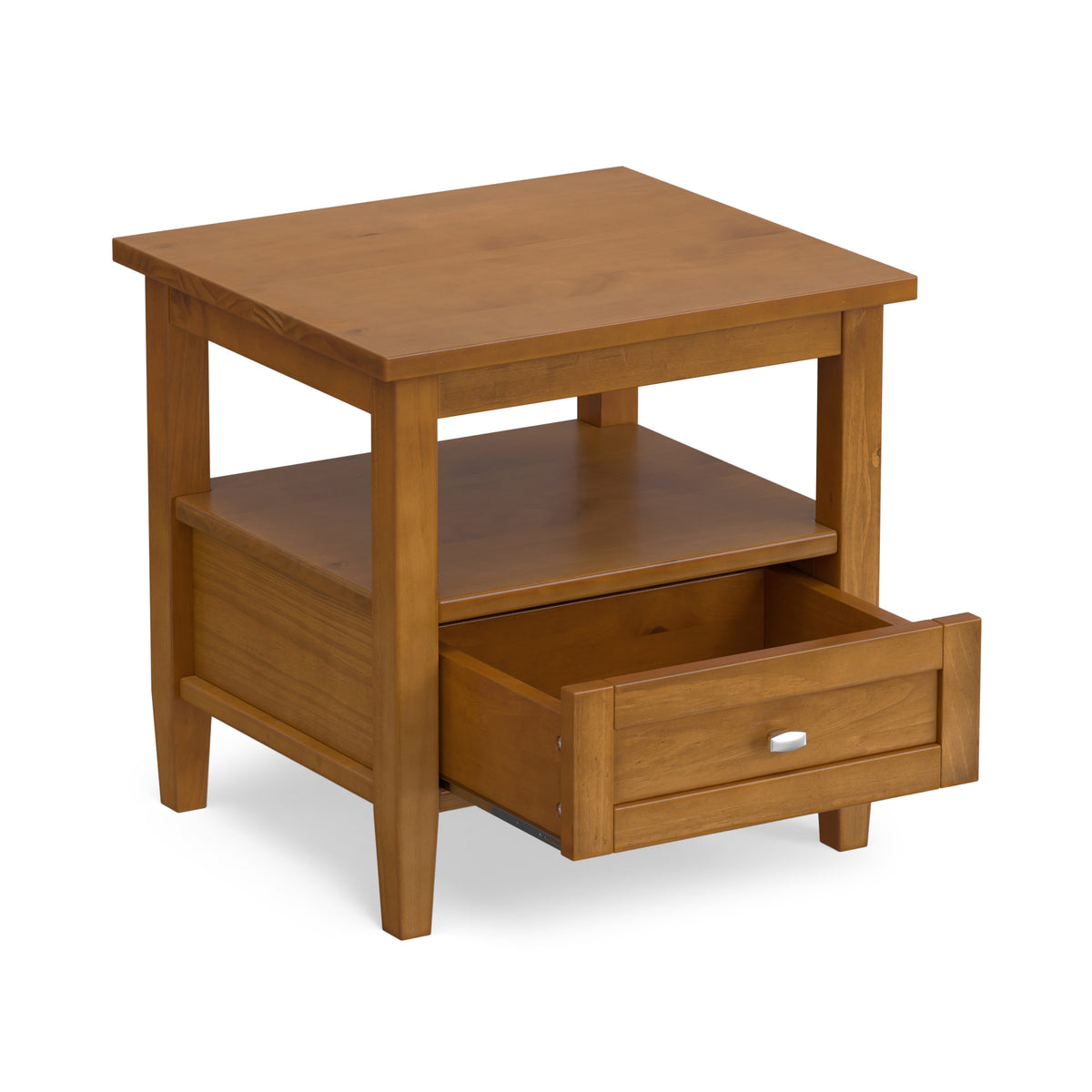 Light Golden Brown | Warm Shaker End Table