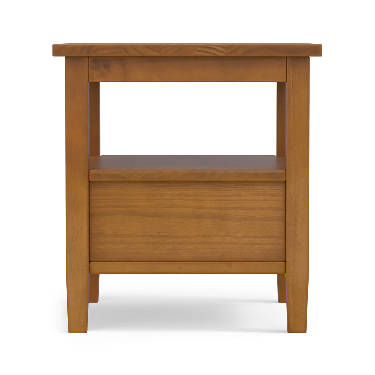 Light Golden Brown | Warm Shaker End Table