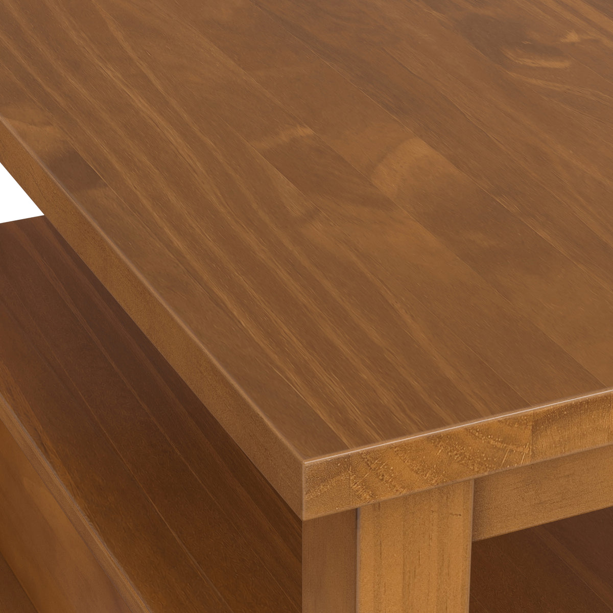 Light Golden Brown | Warm Shaker Narrow End Table