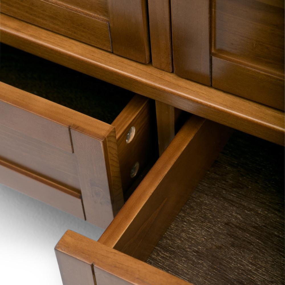 Light Golden Brown | Warm Shaker 48 inch Console Sofa Table