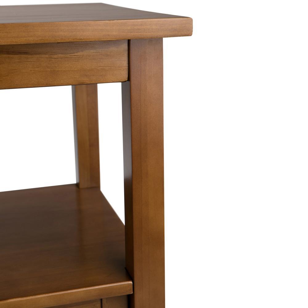 Light Golden Brown | Warm Shaker 48 inch Console Sofa Table