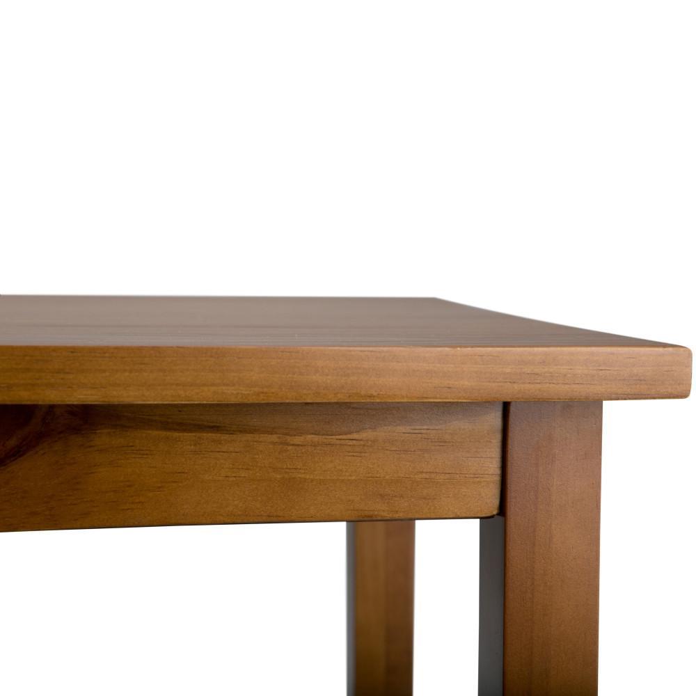 Light Golden Brown | Warm Shaker 48 inch Console Sofa Table