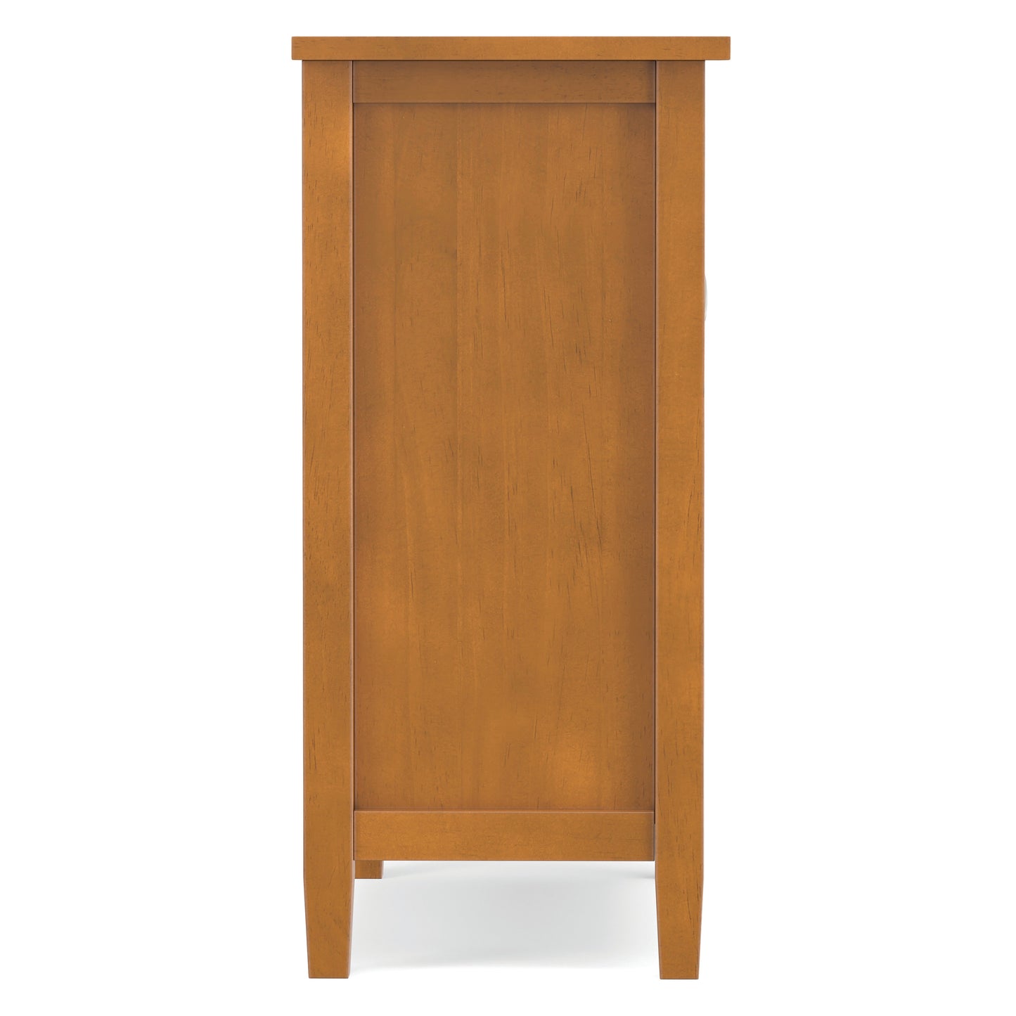 Light Golden Brown | Warm Shaker Low Storage Cabinet