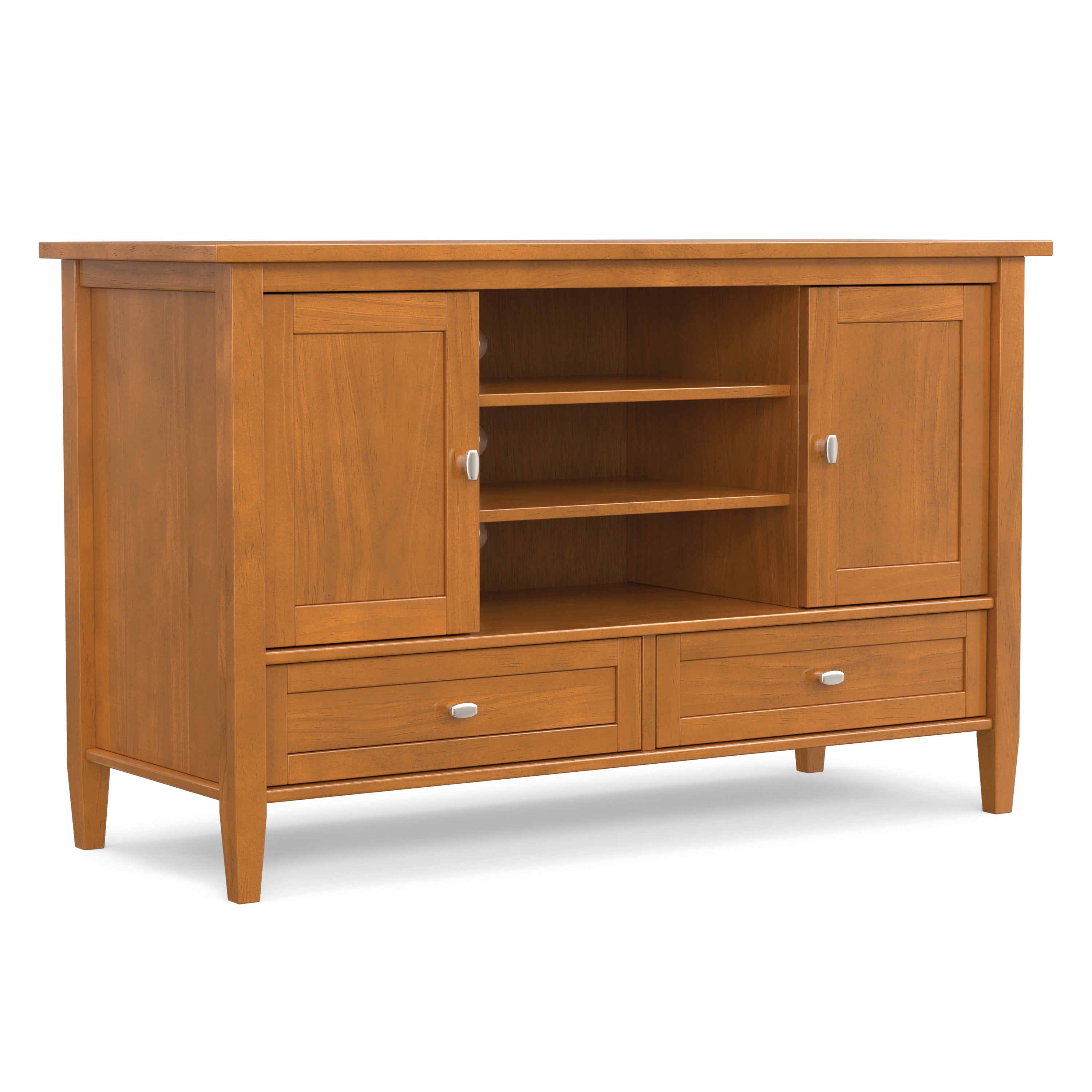 47 Inch TV Stand | Warm Shaker Media Console – Simpli Home