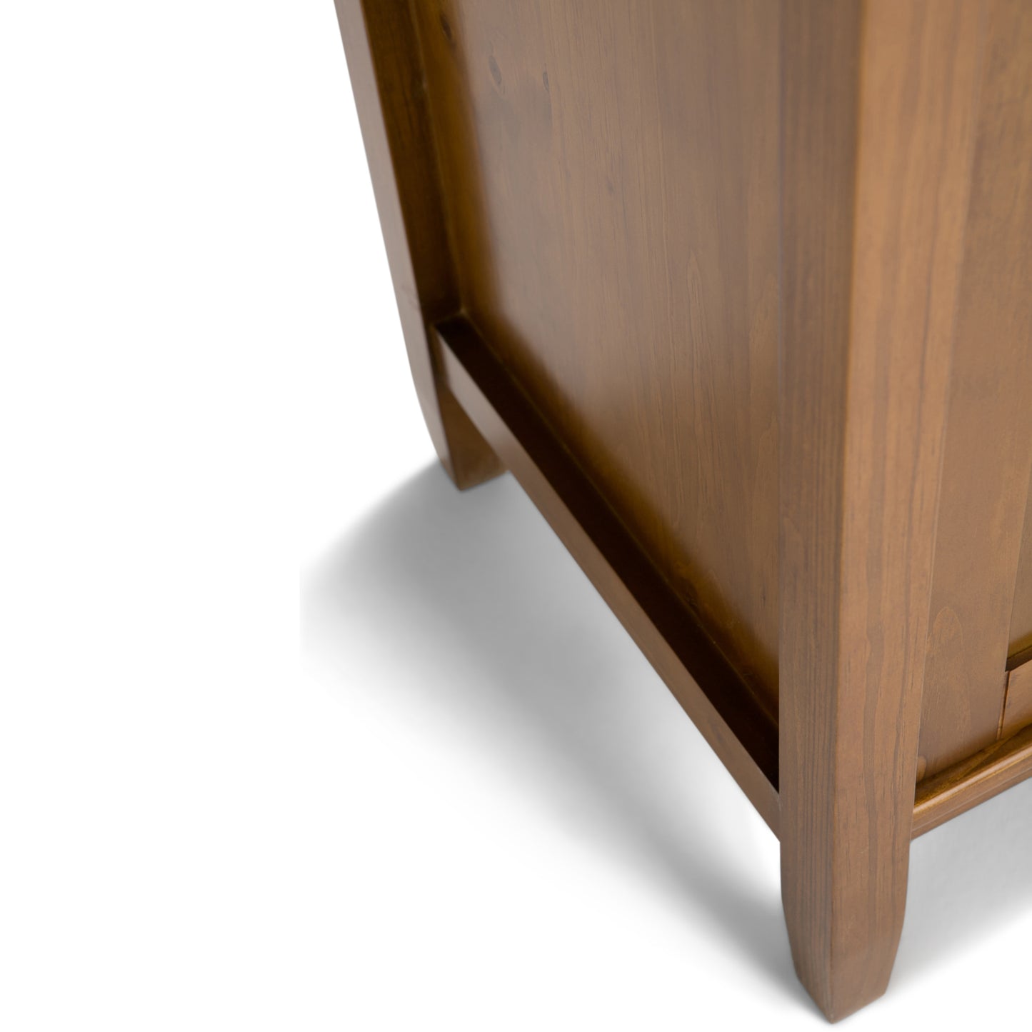 Light Golden Brown | Warm Shaker 72 inch TV Media Stand