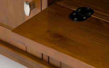 Light Golden Brown | Warm Shaker 72 inch TV Stand