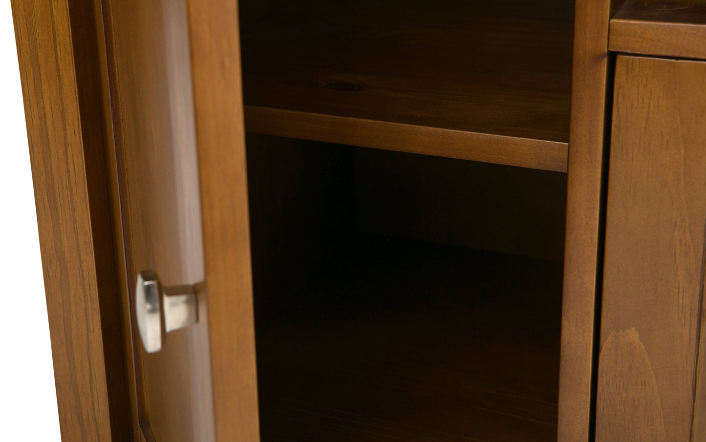 Light Golden Brown | Warm Shaker 72 inch TV Stand