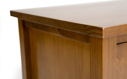 Light Golden Brown | Warm Shaker 72 inch TV Stand