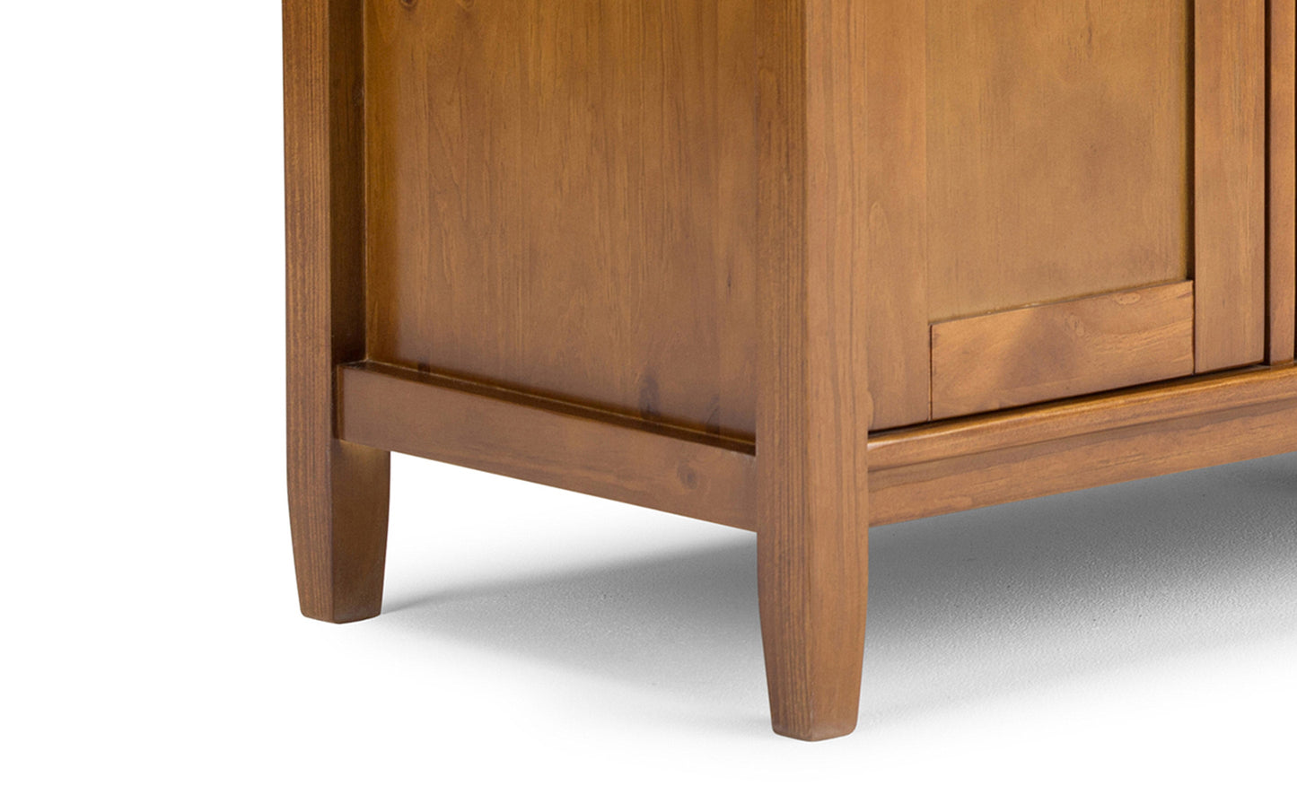 Light Golden Brown | Warm Shaker 72 inch TV Stand