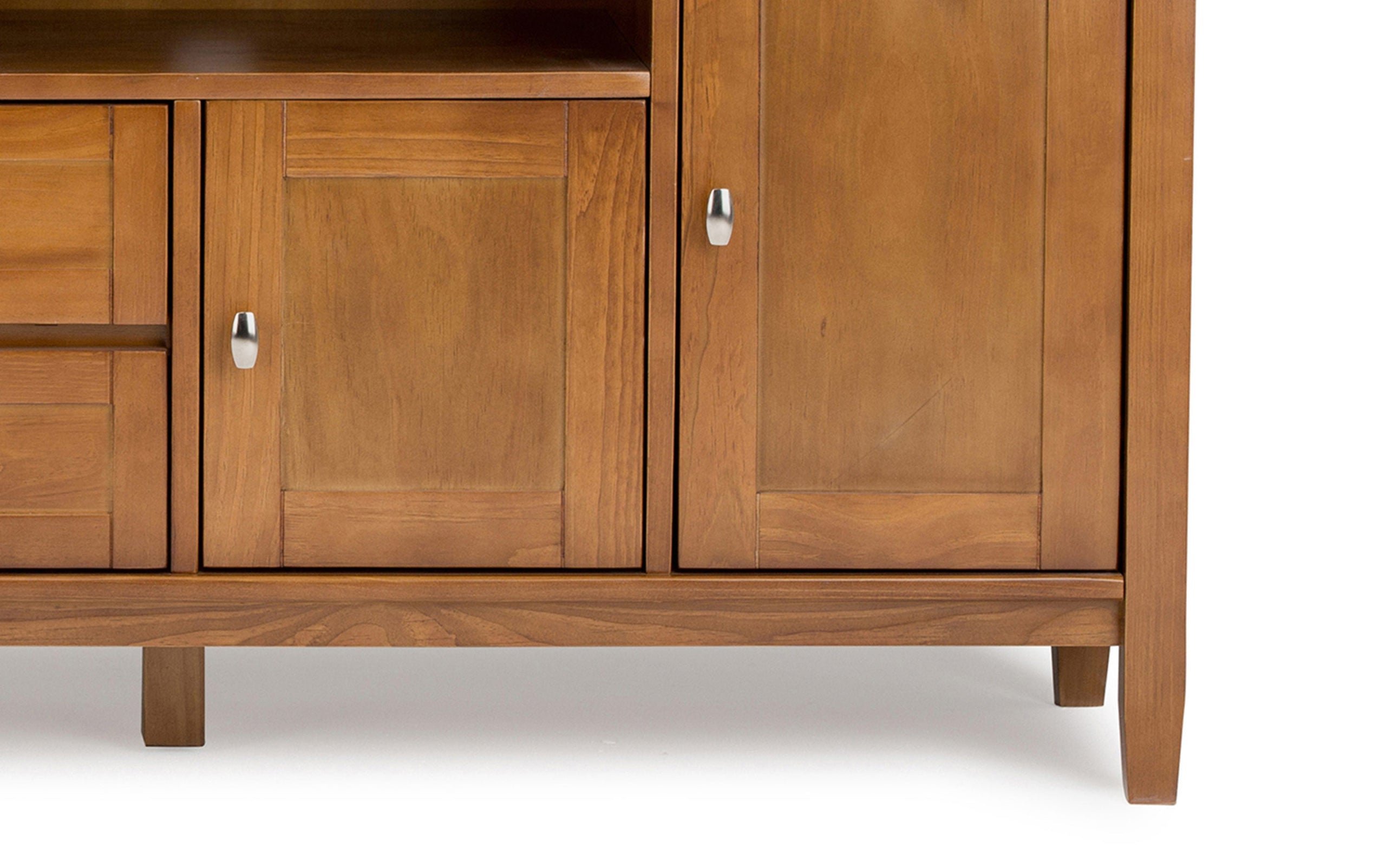Light Golden Brown | Warm Shaker 72 inch TV Stand