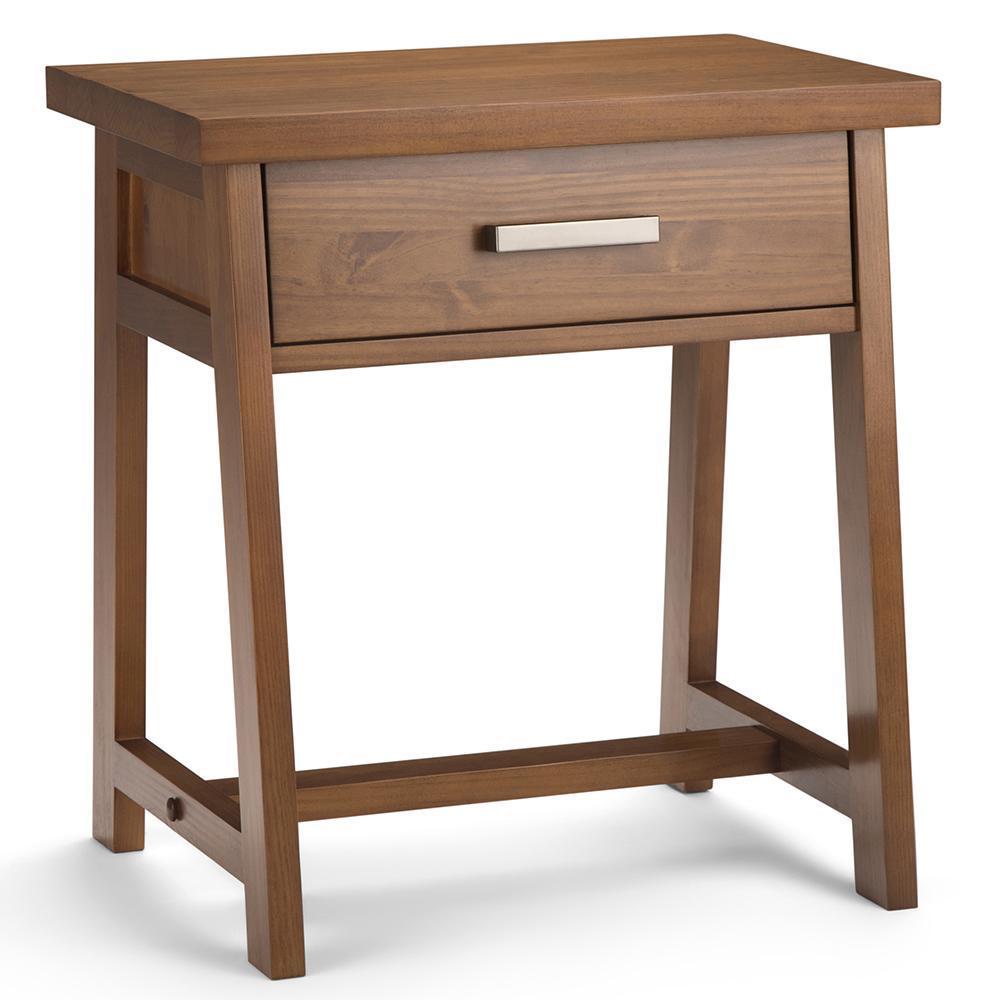 Medium Saddle Brown | Sawhorse Bedside Table