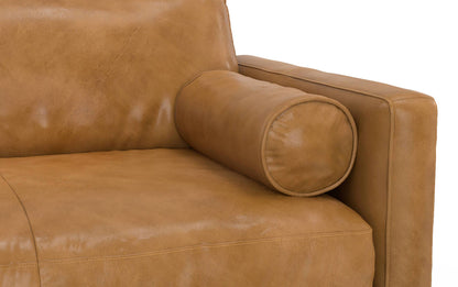 Sienna Genuine Leather | Morrison Left Sectional in Genuine Leather