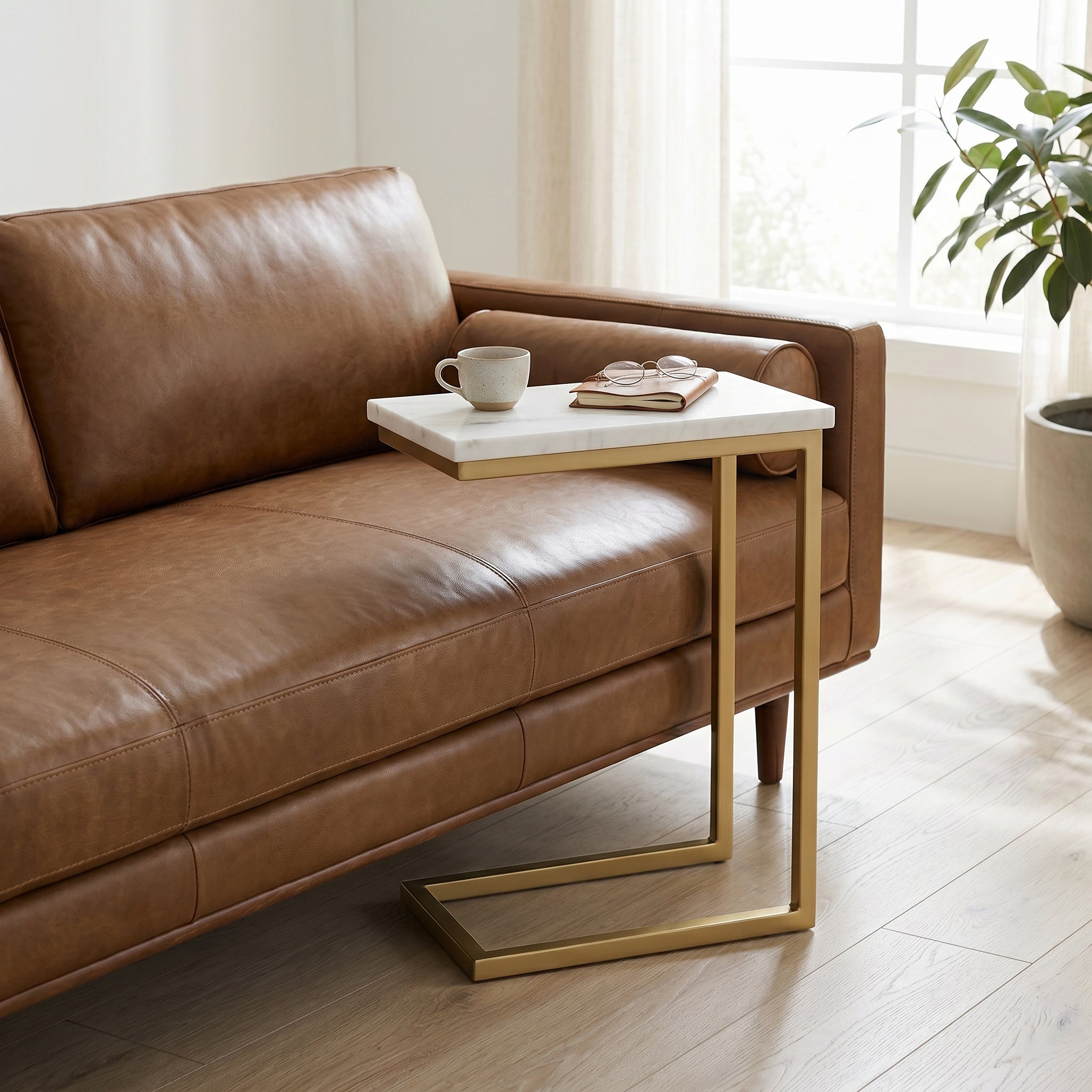 Marble C Side Table | Skyler Side Table – Simpli Home