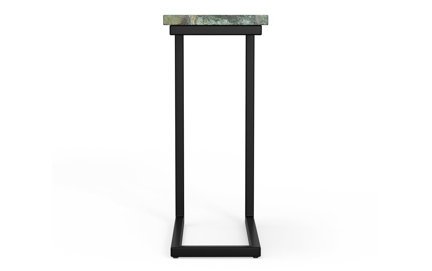Green | Skyler C Side Table with Genuine Marble Top