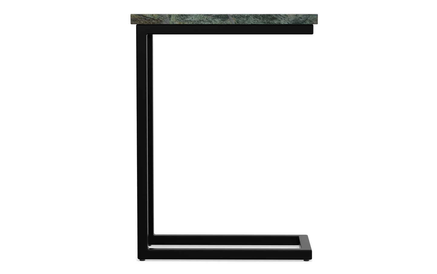 Green | Skyler C Side Table with Genuine Marble Top