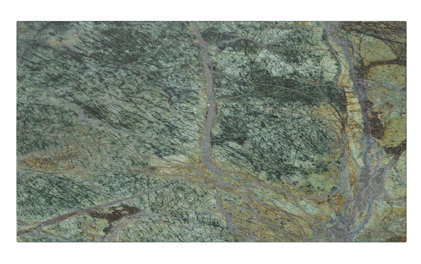 Green | Skyler C Side Table with Genuine Marble Top