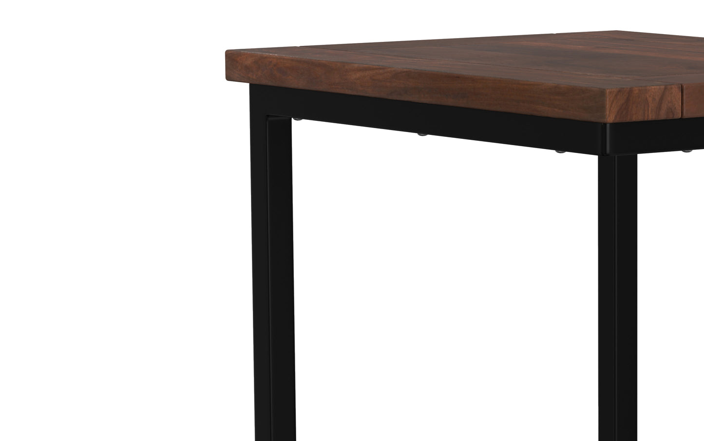 Walnut Brown | Skyler Wide C Side Table in Mango