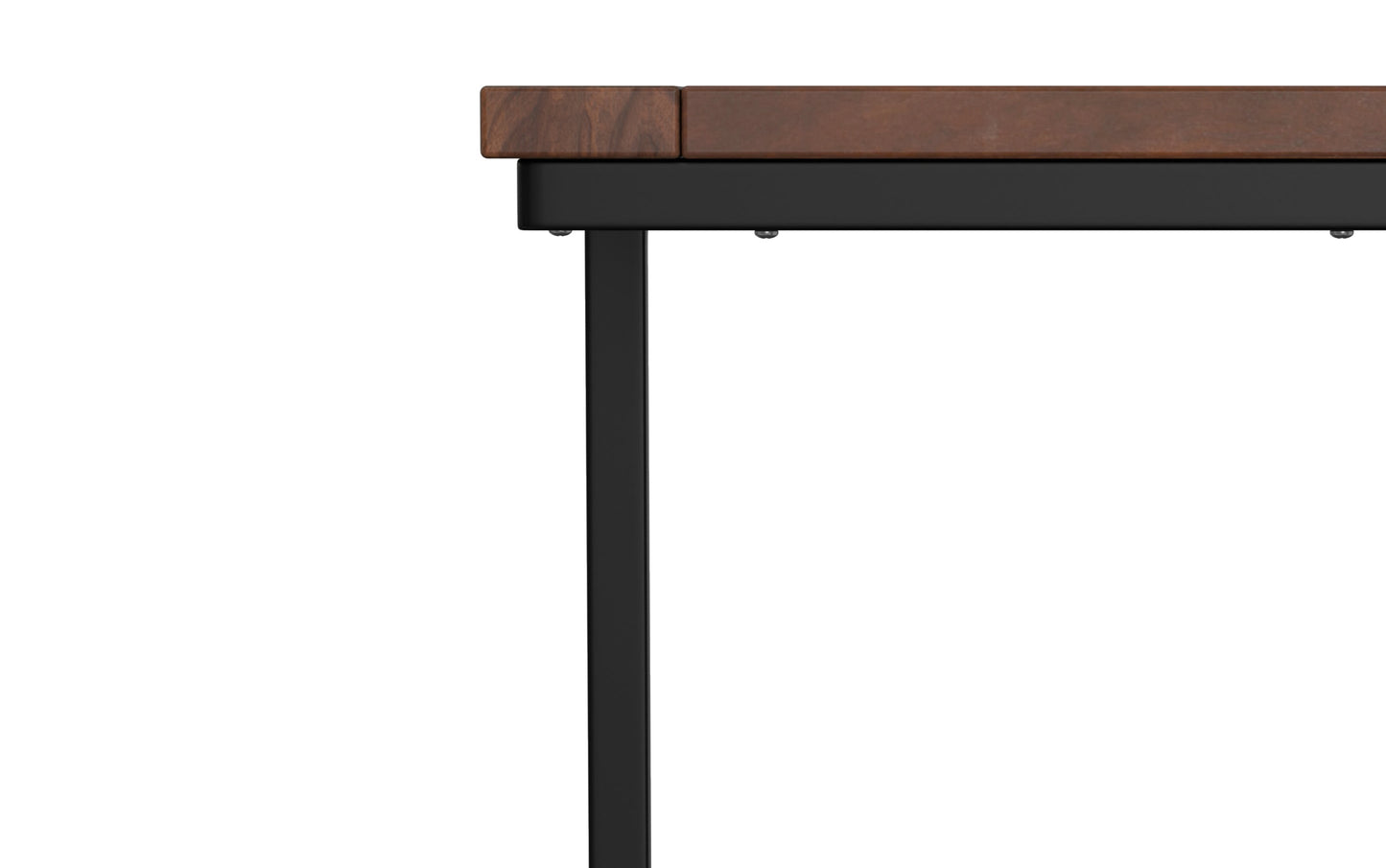 Walnut Brown | Skyler Wide C Side Table in Mango