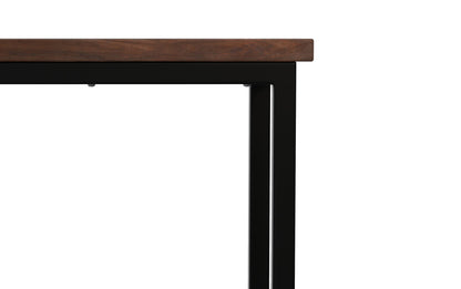 Walnut Brown | Skyler Wide C Side Table in Mango