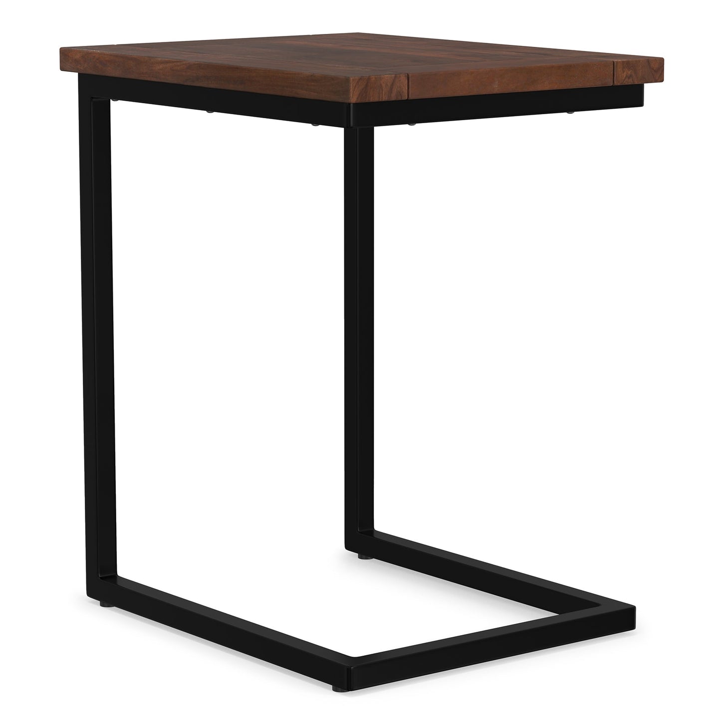 Walnut Brown | Skyler Wide C Side Table in Mango