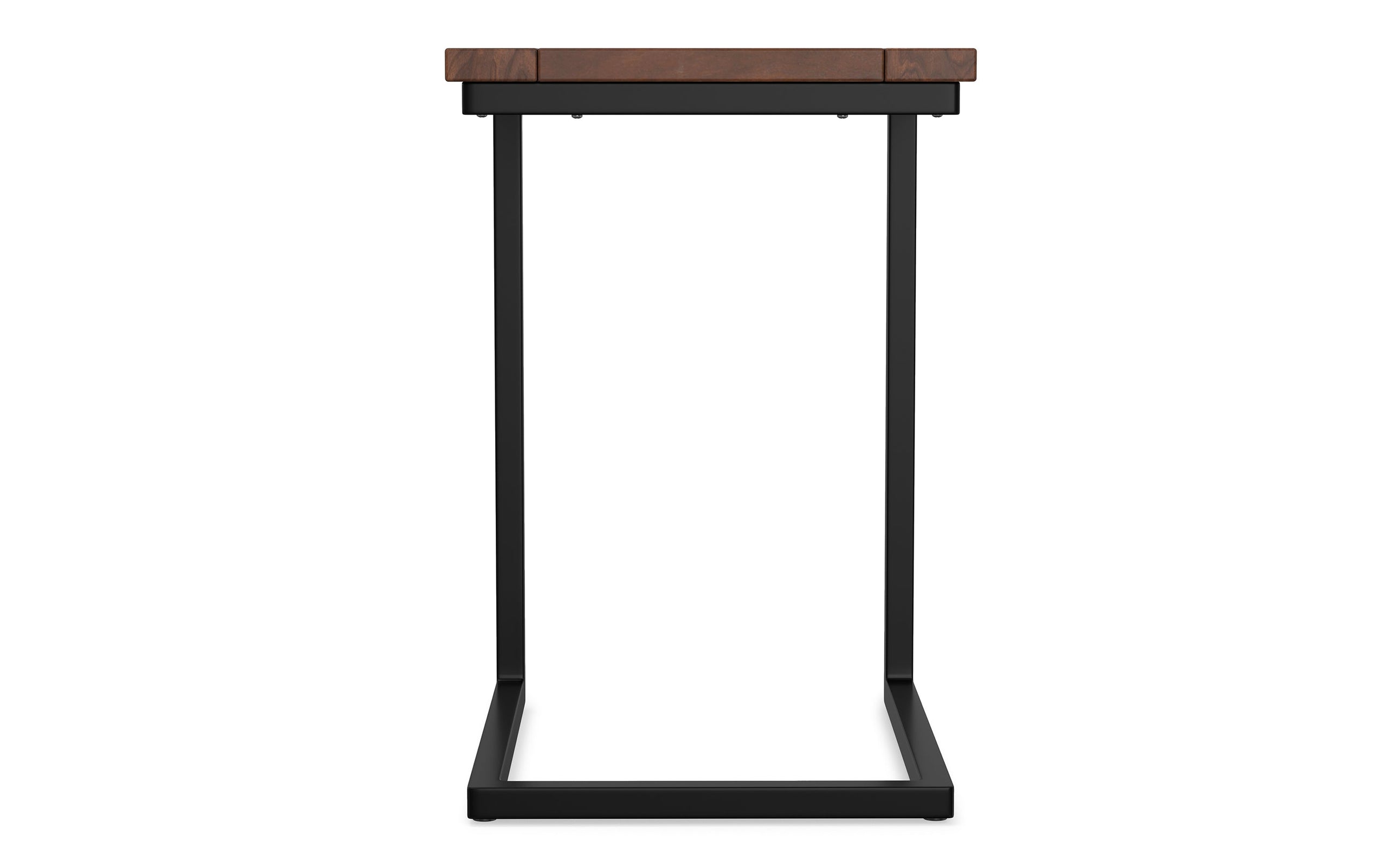 Walnut Brown | Skyler Wide C Side Table in Mango
