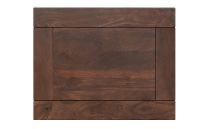 Walnut Brown | Skyler Wide C Side Table in Mango