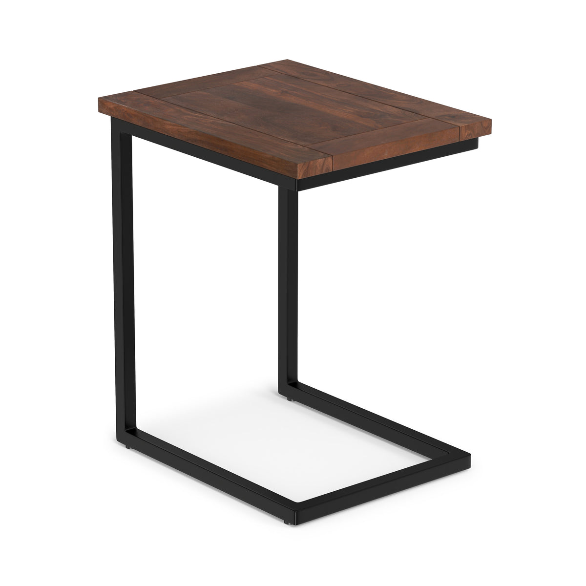 Walnut Brown | Skyler Wide C Side Table in Mango