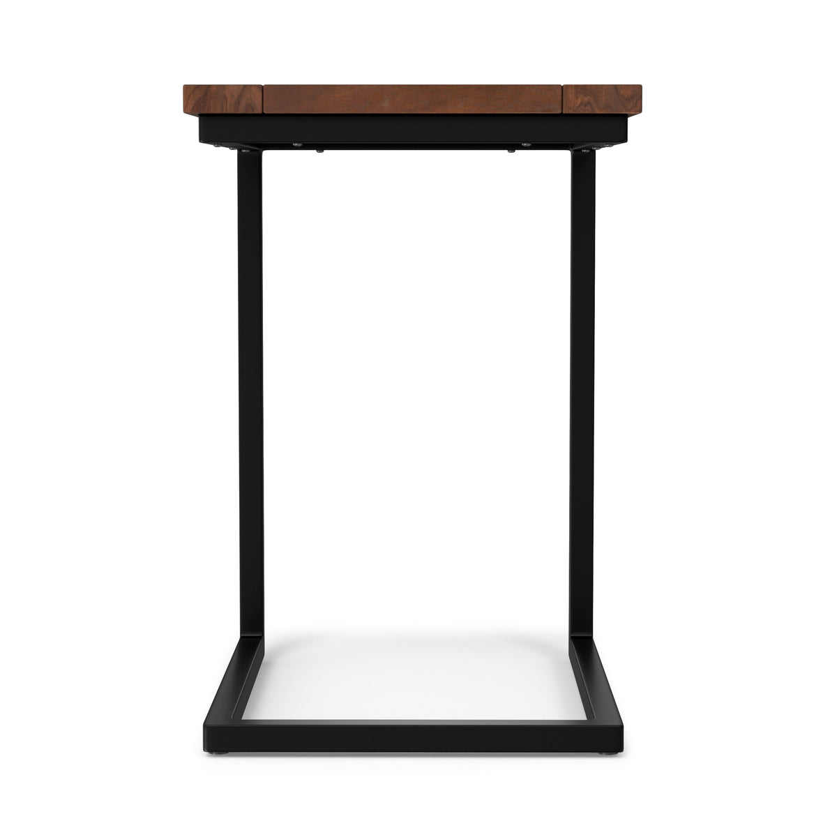 Walnut Brown | Skyler Wide C Side Table in Mango