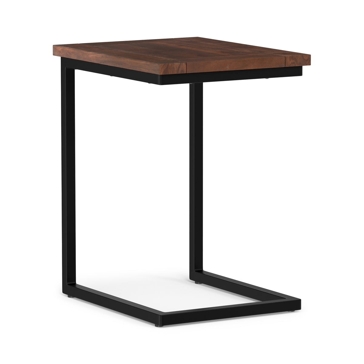 Walnut Brown | Skyler Wide C Side Table in Mango