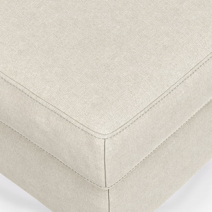 Cream | Ava Mid Century Corner Sectional Sofa
