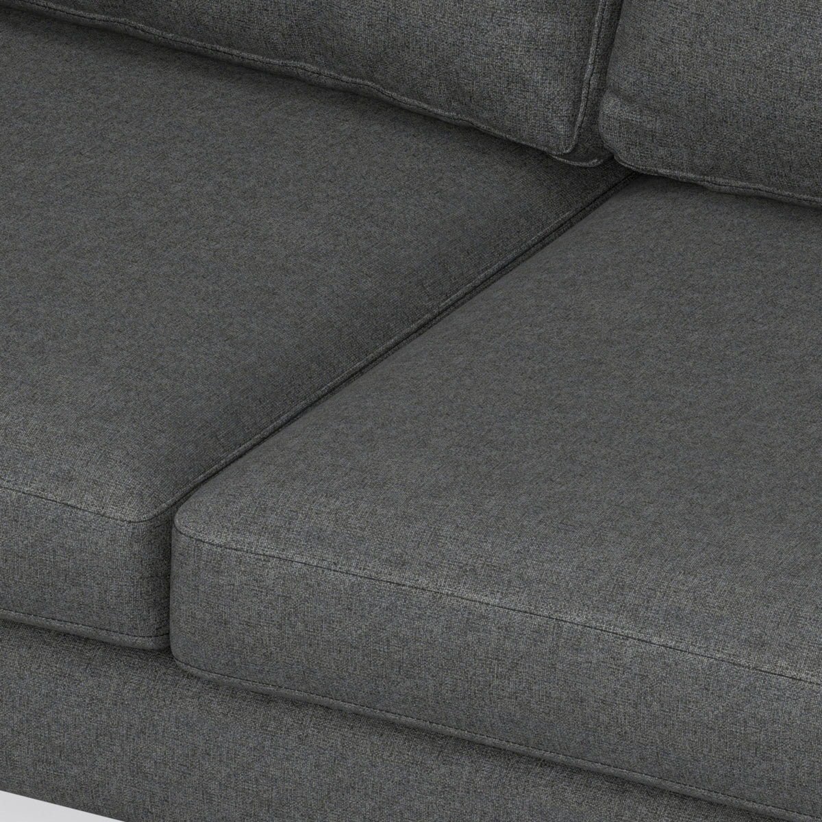 Pebble Grey | Ava Mid Century Corner Sectional Sofa