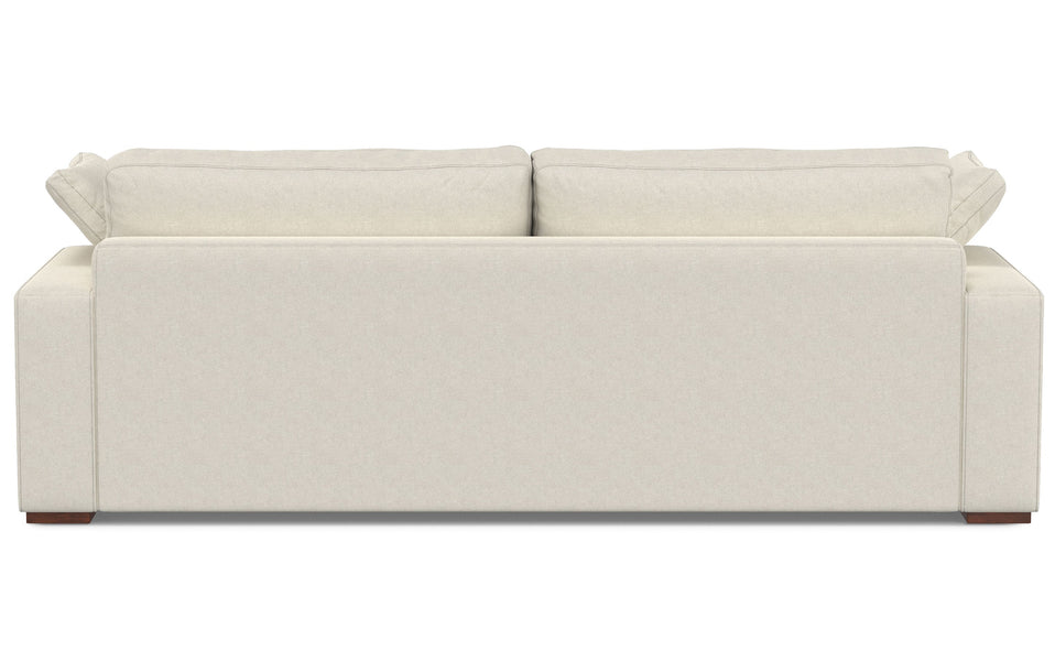 Cream Performance Fabric | Charlie 96 inch Deep Seater Sofa