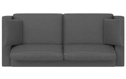 Pebble Grey Performance Fabric | Charlie 96 inch Deep Seater Sofa