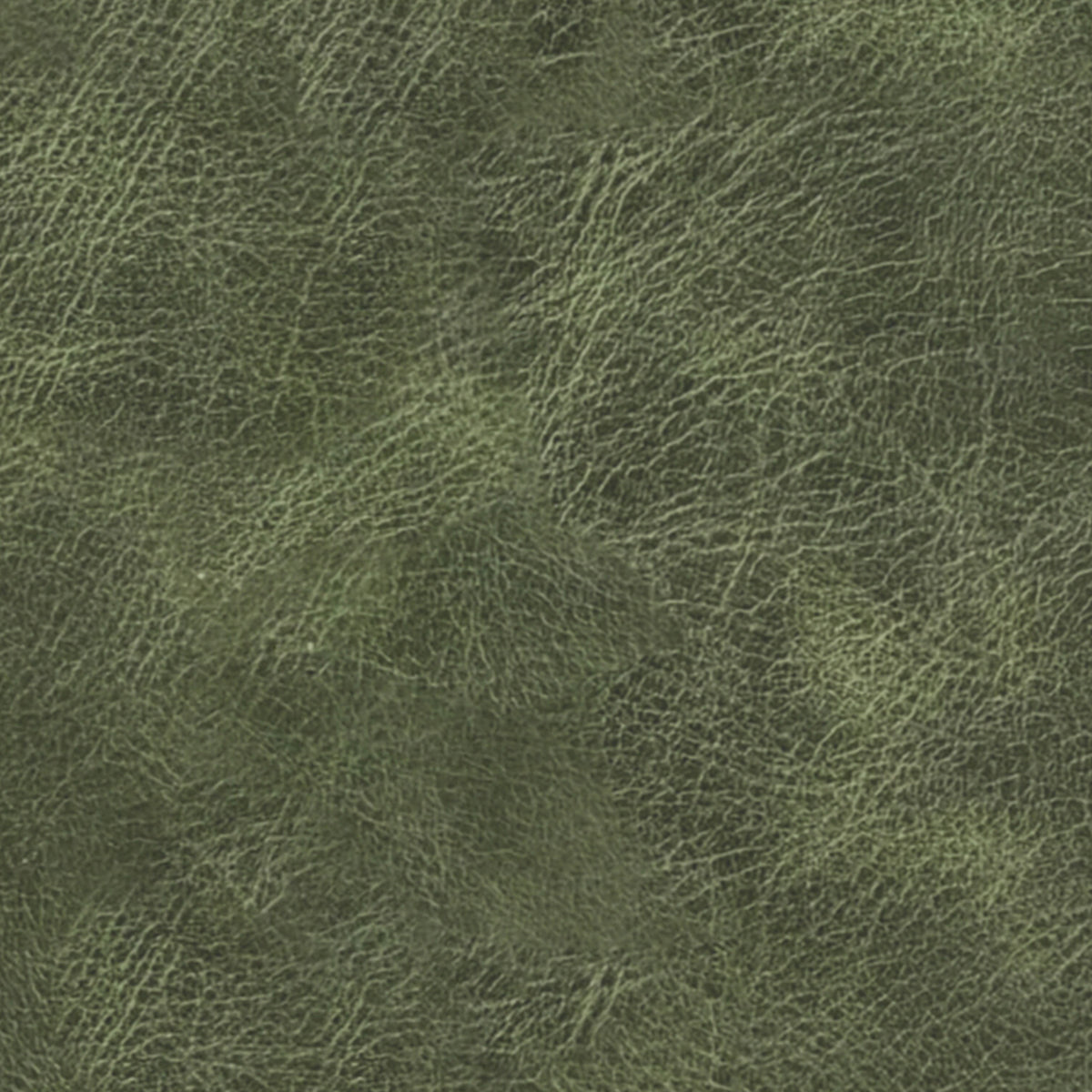 Moss Green Genuine Top Grain Leather | Morrison 89 inch Mid Century Sofa Genuine Leather