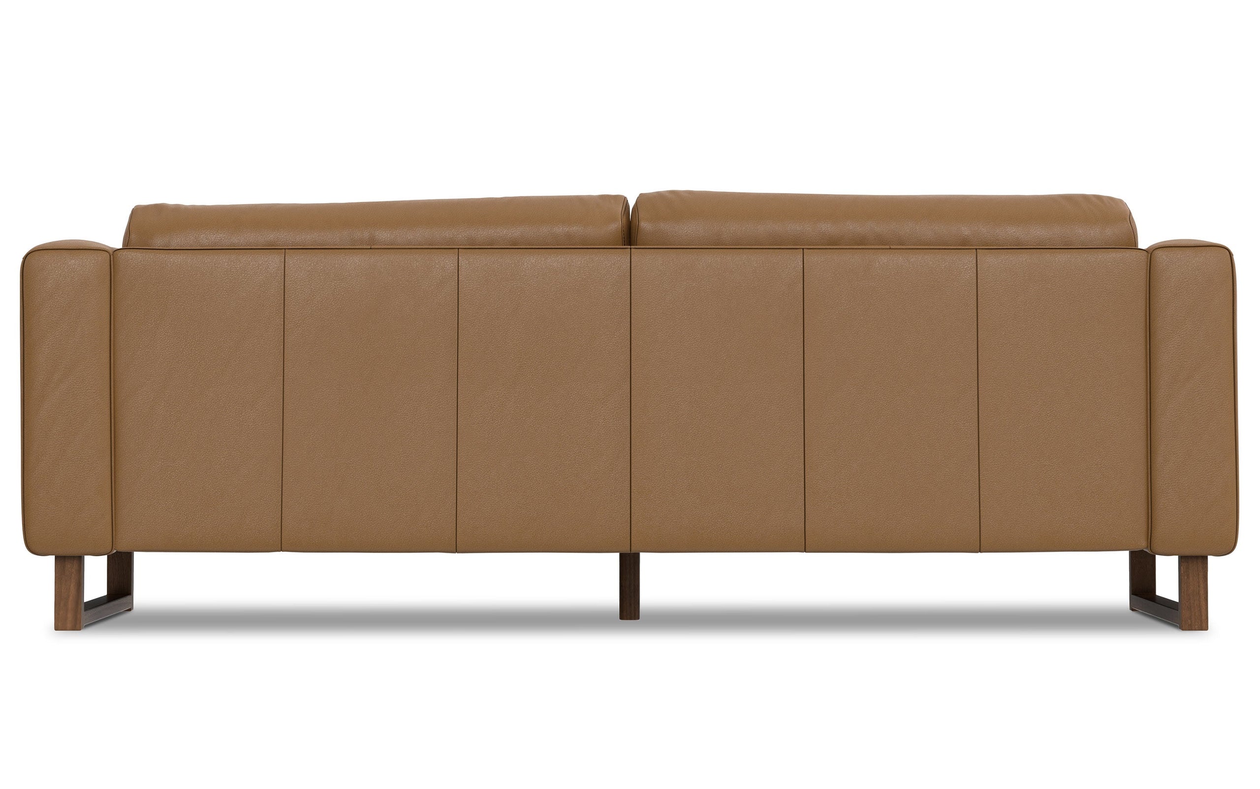 Butternut Brown Genuine Leather | Richard 83 inch Sofa in Genuine Leather