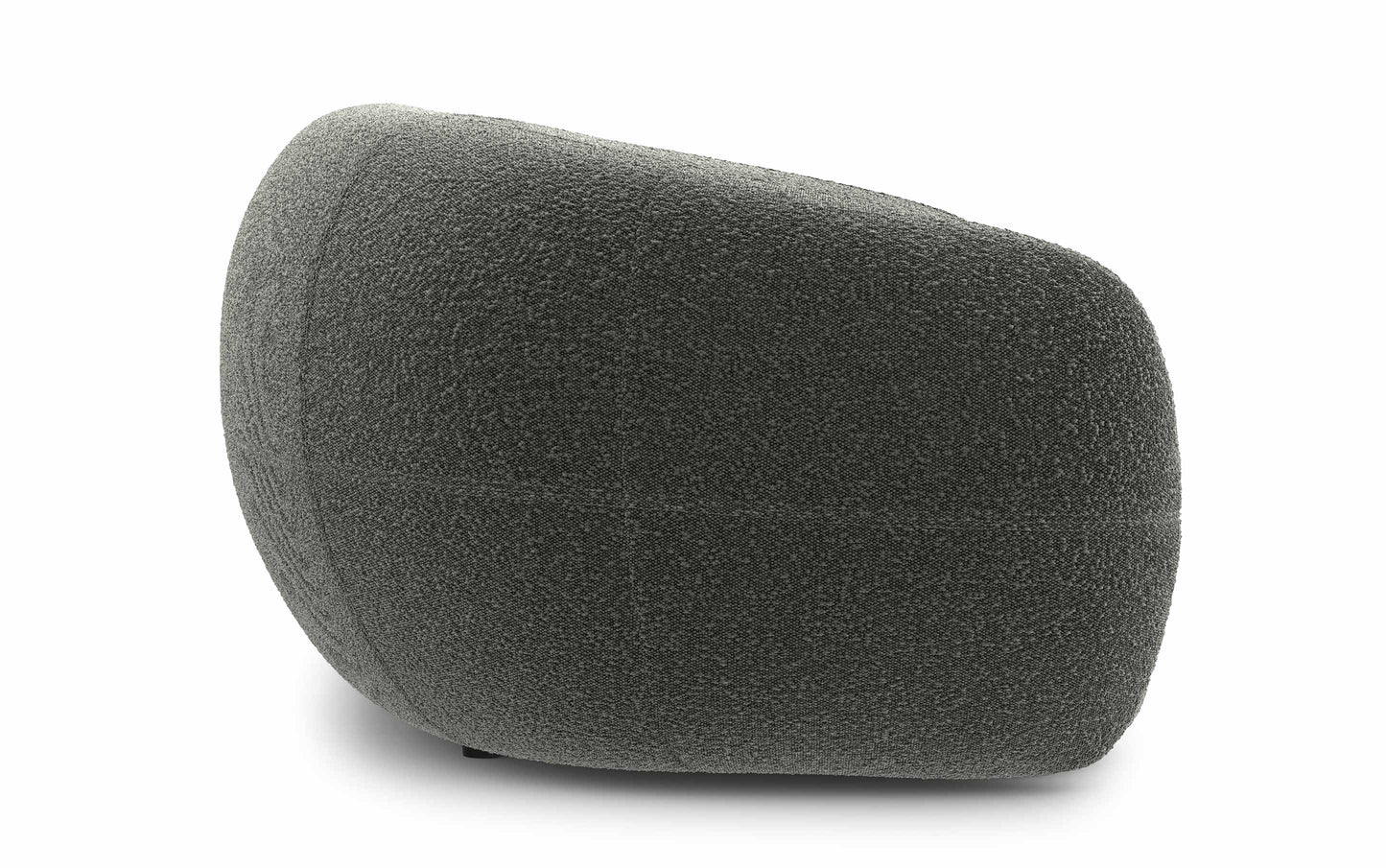 Stone Grey Boucle Performance Fabric | Sherri 89 inch Sofa in Boucle Performance Fabric