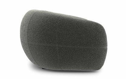 Stone Grey Boucle Performance Fabric | Sherri 89 inch Sofa in Boucle Performance Fabric