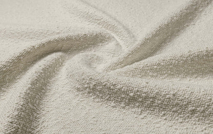 Vanilla Cream Boucle Performance Fabric | Sherri 89 inch Sofa in Boucle Performance Fabric
