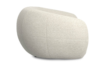 Vanilla Cream Boucle Performance Fabric | Sherri 89 inch Sofa in Boucle Performance Fabric
