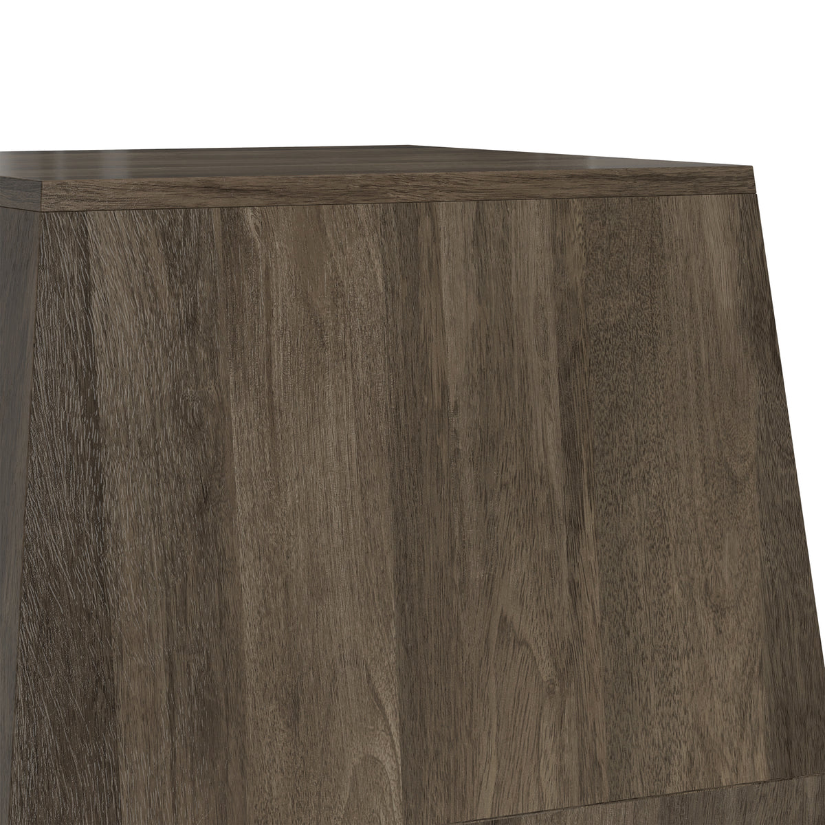 Ash Grey | Terry 16 inch Square Geometric Accent Table