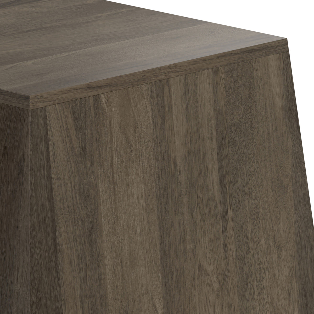Ash Grey | Terry 16 inch Square Geometric Accent Table