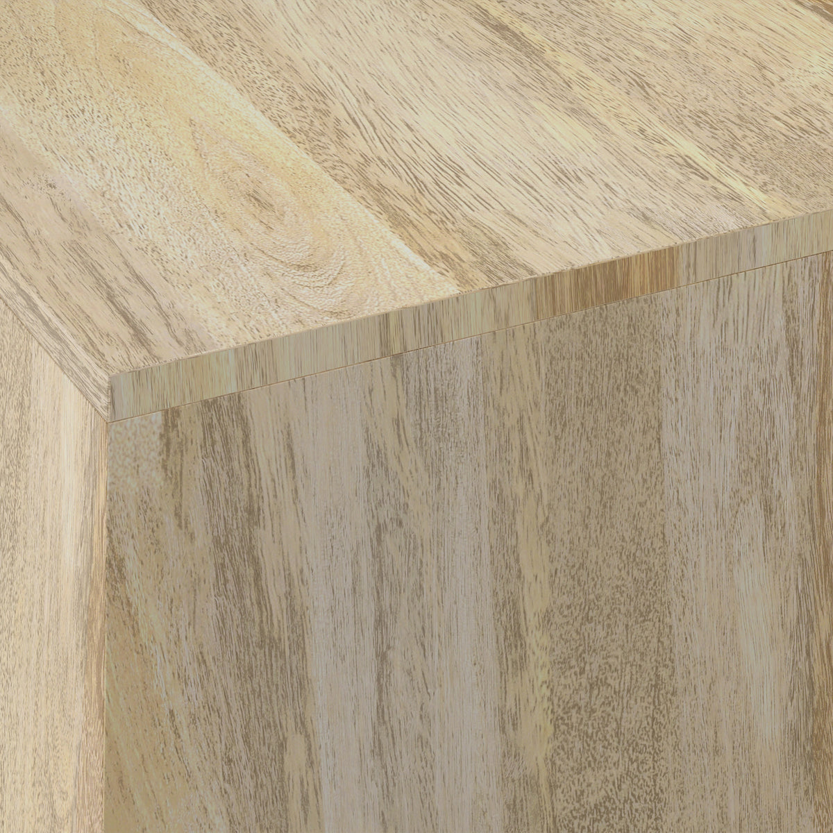 Refined Natural | Terry 16 inch Square Geometric Accent Table