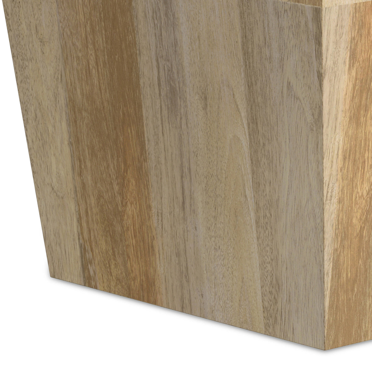 Refined Natural | Terry 16 inch Square Geometric Accent Table