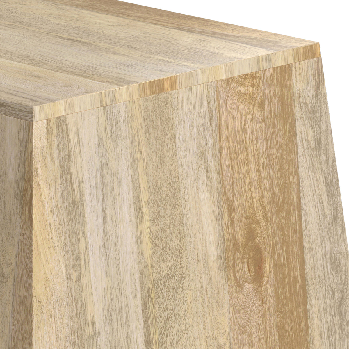 Refined Natural | Terry 16 inch Square Geometric Accent Table