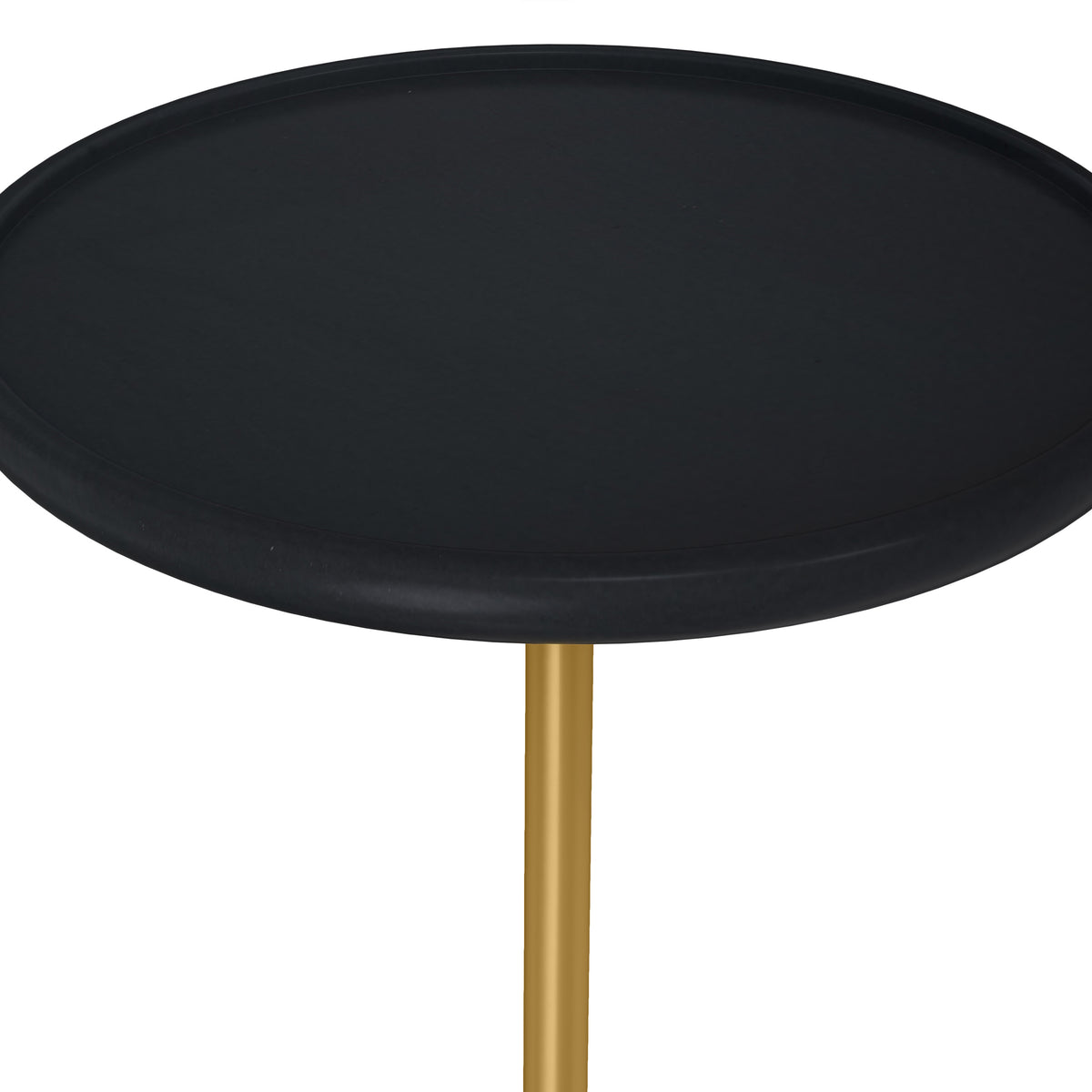 Black | Turner Side Table in Mango