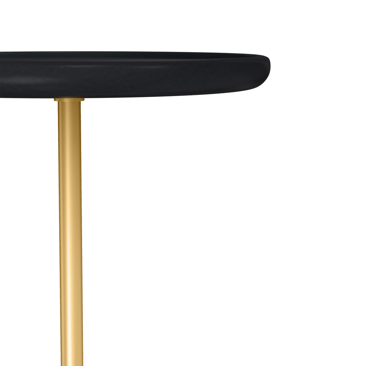 Black | Turner Side Table in Mango