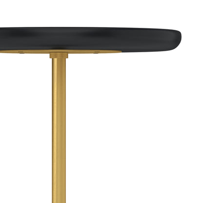 Black | Turner Side Table in Mango
