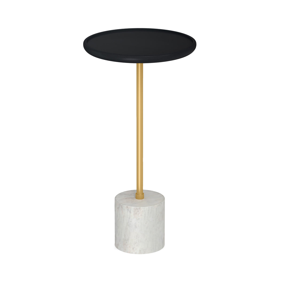 Black | Turner Side Table in Mango