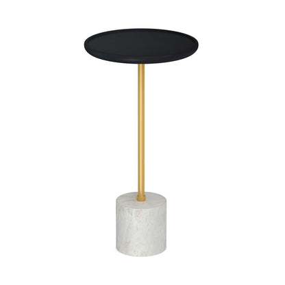 Black | Turner Side Table in Mango